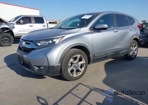 2019 Honda Cr-V Ex из США, поврежденный, VIN 7FARW2H51KE049489